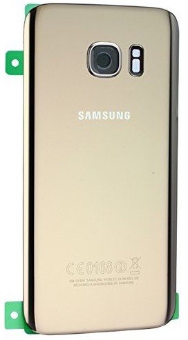 Aizmugurējais vāciņš Samsung G930F S7 Gold oriģināls (lietots, Grade A)