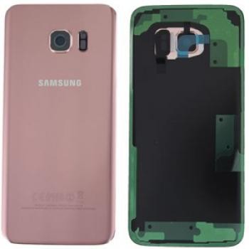 Aizmugurējais vāciņš Samsung G935F S7 Edge Rose Pink oriģināls (service pack)