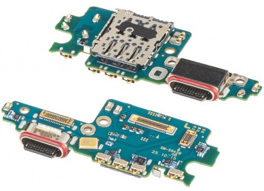 Oriģinālā lentes plate Samsung S942 S26 savienotājam, mikrofonam, SIM lasītājam (service pack)