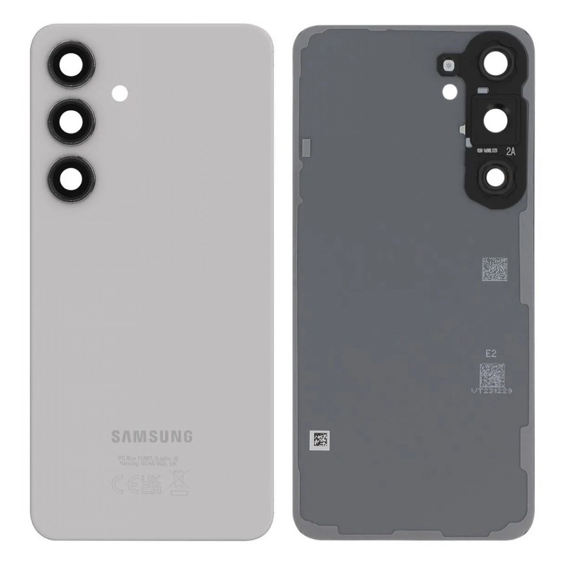 Aizmugurējais vāks Samsung S926 S24 Plus Marble Grey oriģināls (lietots Grade A)