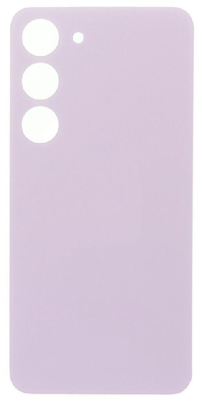Aizmugurējais vāks Samsung S911 S23 Lavender (bez kameras lēcas) oriģināls (lietots Grade C)