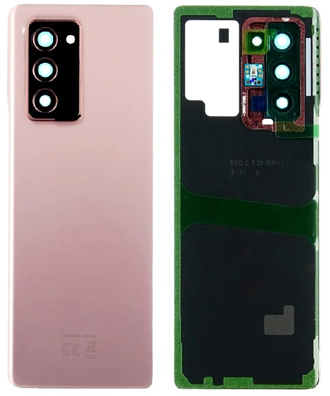 Aizmugurējais vāciņš Samsung F916 Galaxy Z Fold 2 Mystic Bronze oriģināls (lietots, Grade C)