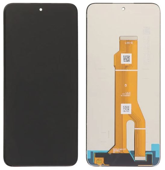 LCD ekrāns Huawei Honor 400 Smart/X7d 4G/X7d 5G ar skārienekrānu melns ORG