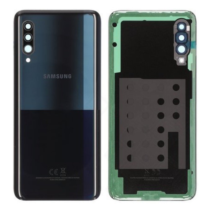 Aizmugurējais vāciņš Samsung A908 A90 5G 2019 melns oriģināls (lietots, Grade C)