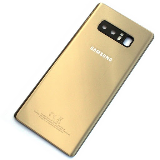 Aizmugurējais vāks Samsung N950F Note 8 Maple Gold oriģināls (lietots Grade A)