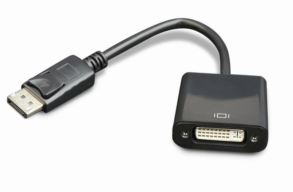 Adapteris DisplayPort uz DVI melns Gembird