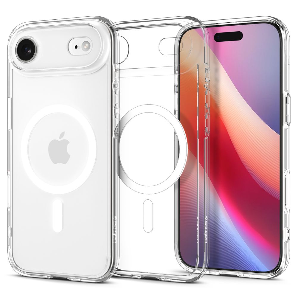 Spigen Ultra Hybrid MagSafe Case for iPhone 17 Air - Clear and White