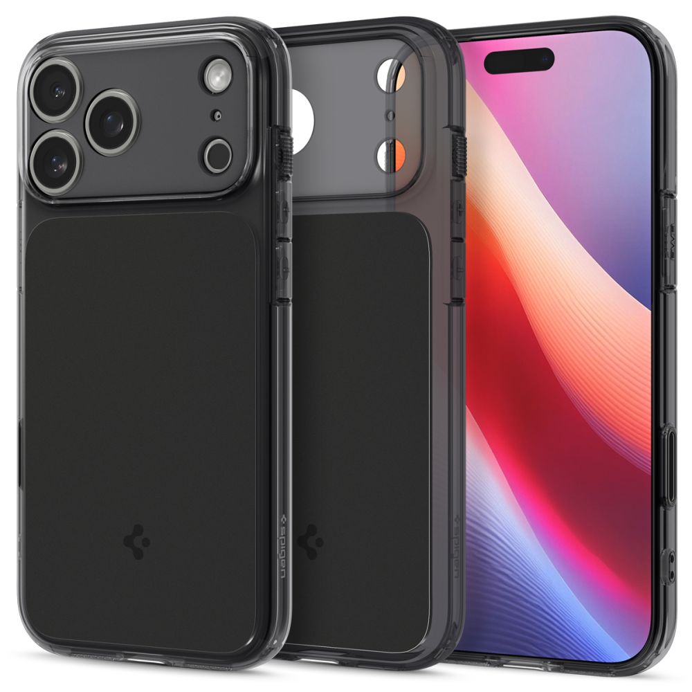 Spigen Ultra Hybrid "T" Magnētiskais viedtālruņa apvalks iPhone 17 Pro Max - Matēts melns