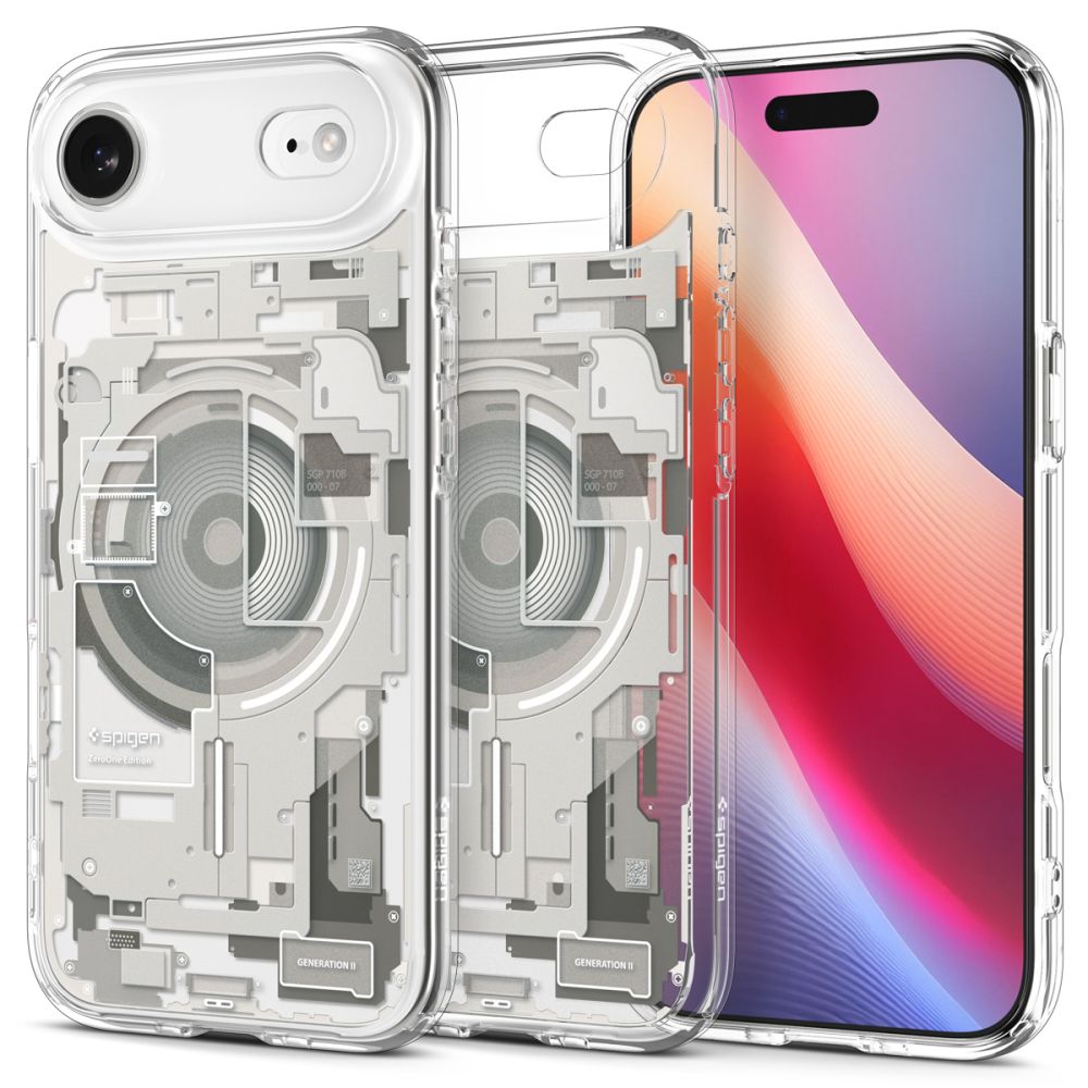 Spigen Ultra Hybrid MagSafe viedtālruņa apvalks iPhone 17 Air Zero One - titāna krāsa