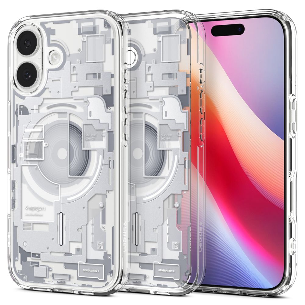 Spigen Ultra Hybrid Magnētiskais viedtālruņa apvalks iPhone 17 Zero One - balts