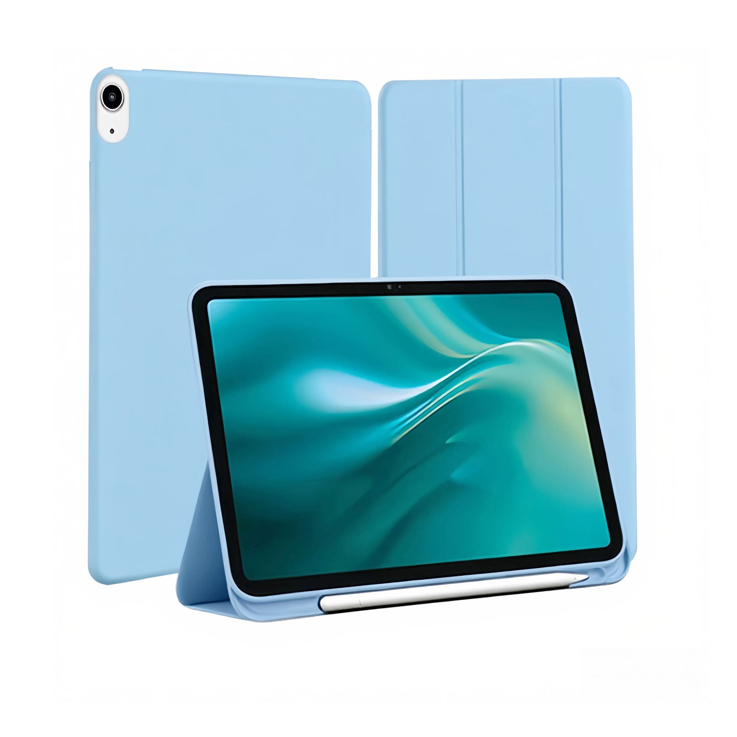 Etteri case for Apple iPad Air 4 2020 / 5 2022 10.9'' / 6 2024 / 7 2025 / 8 2026 11'' light blue