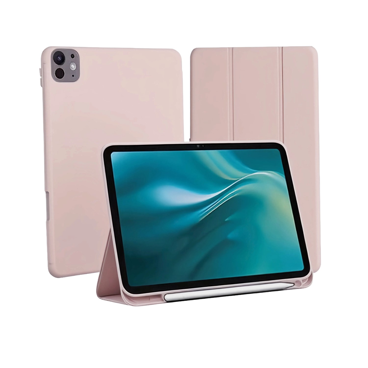 Etteri maciņš for Apple iPad Pro 2024 11' gaiši rozā