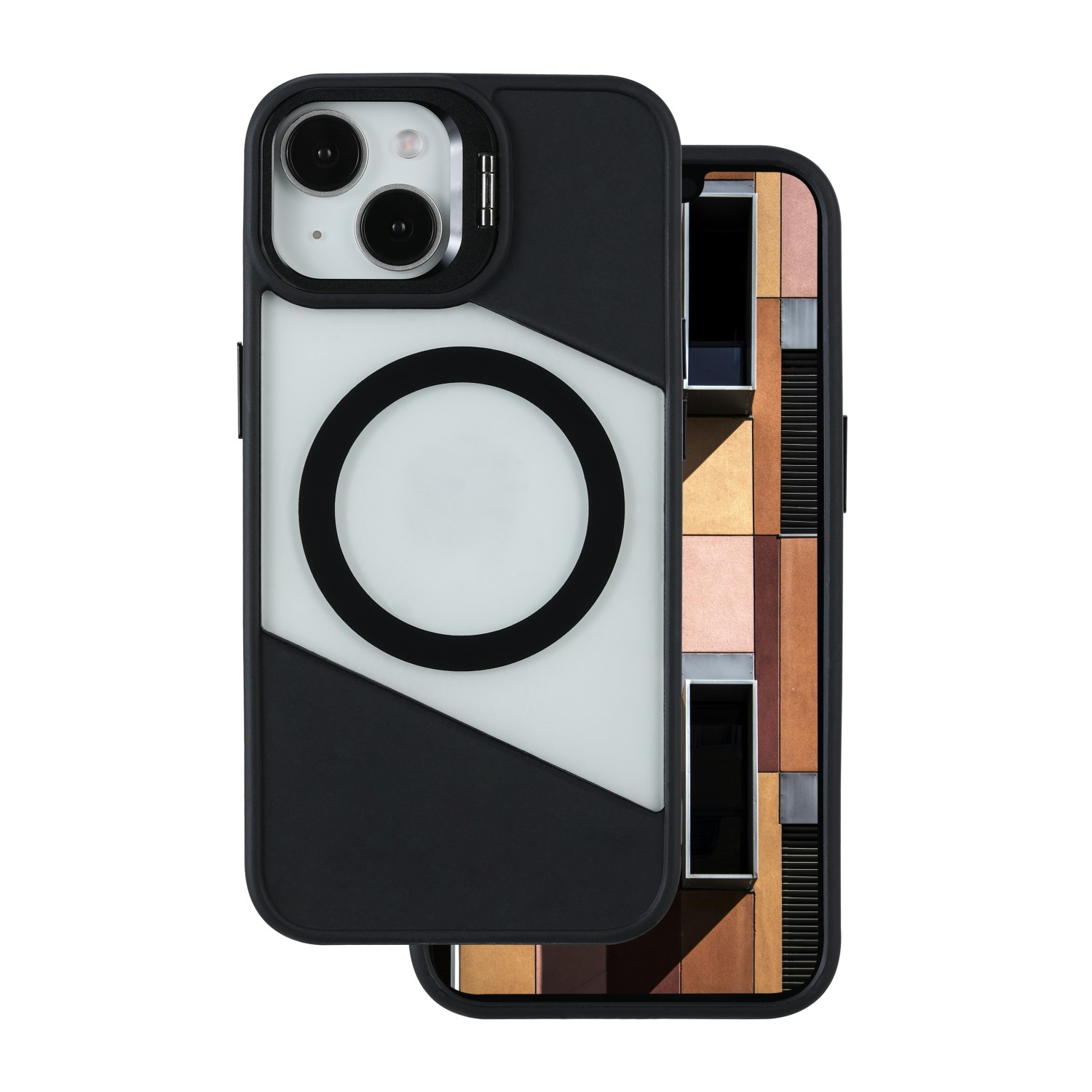 Fusion Mag maciņš for iPhone 16 6,1" melns