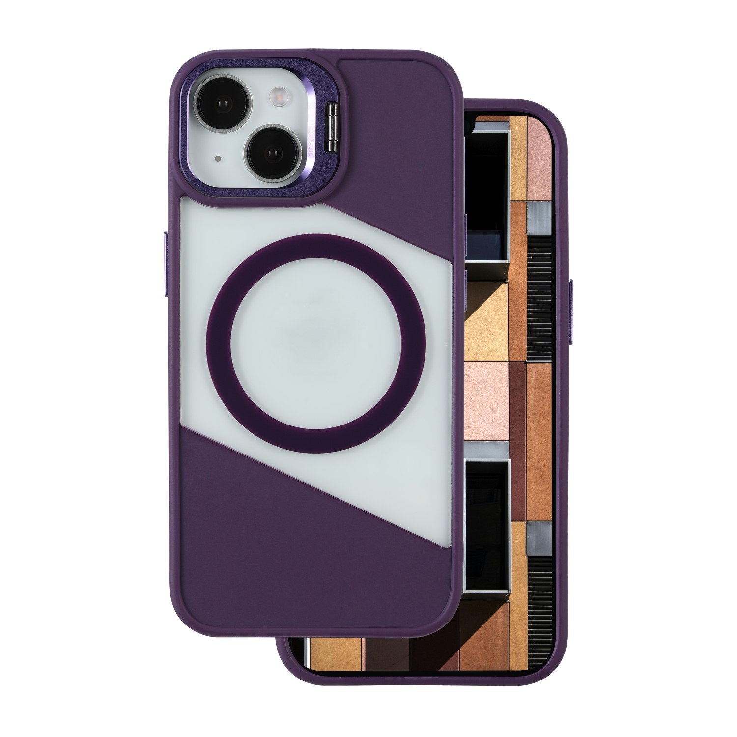 Fusion Mag maciņš for iPhone 16 6,1" violets
