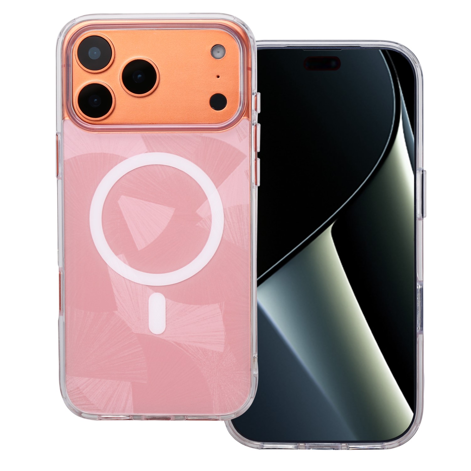 Flash Mag maciņš for iPhone 17 Pro 6,3" rozā