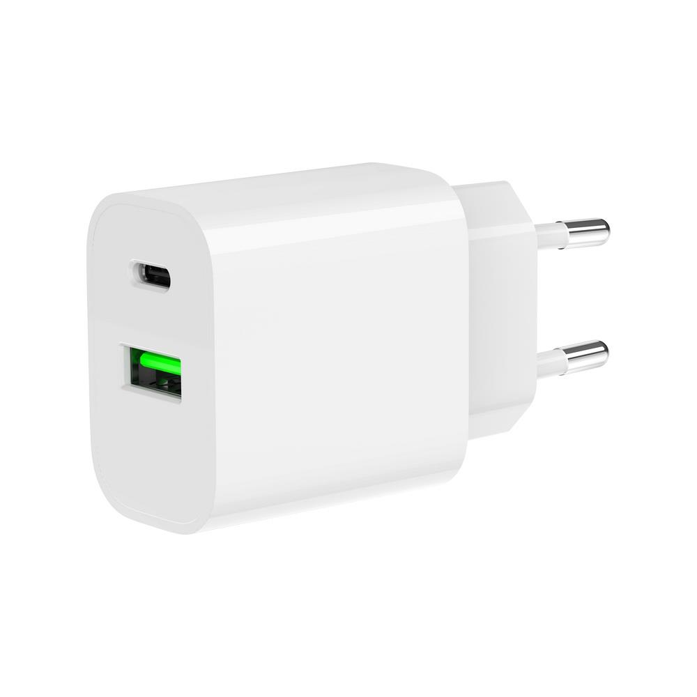 Lādētājs USB Universāls QC3.0/TA-UC-PDQC20-01-W GEMBIRD