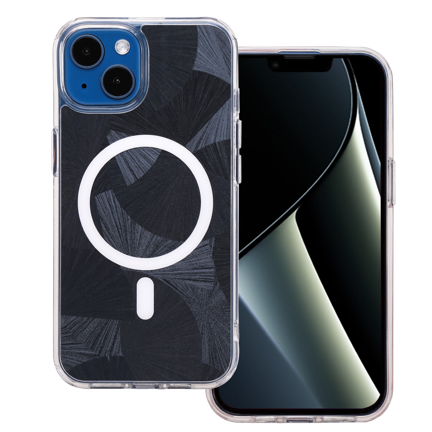 Flash Mag maciņš for iPhone 13 6,1" melns