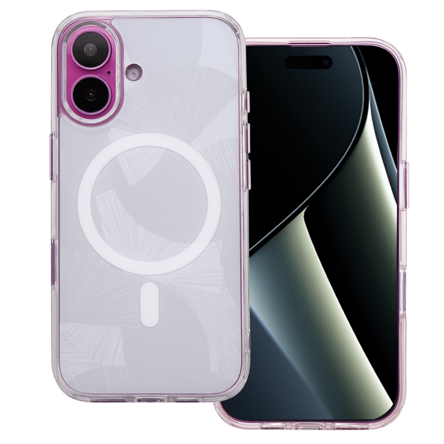 Flash Mag maciņš for iPhone 16 6,1" pelēks