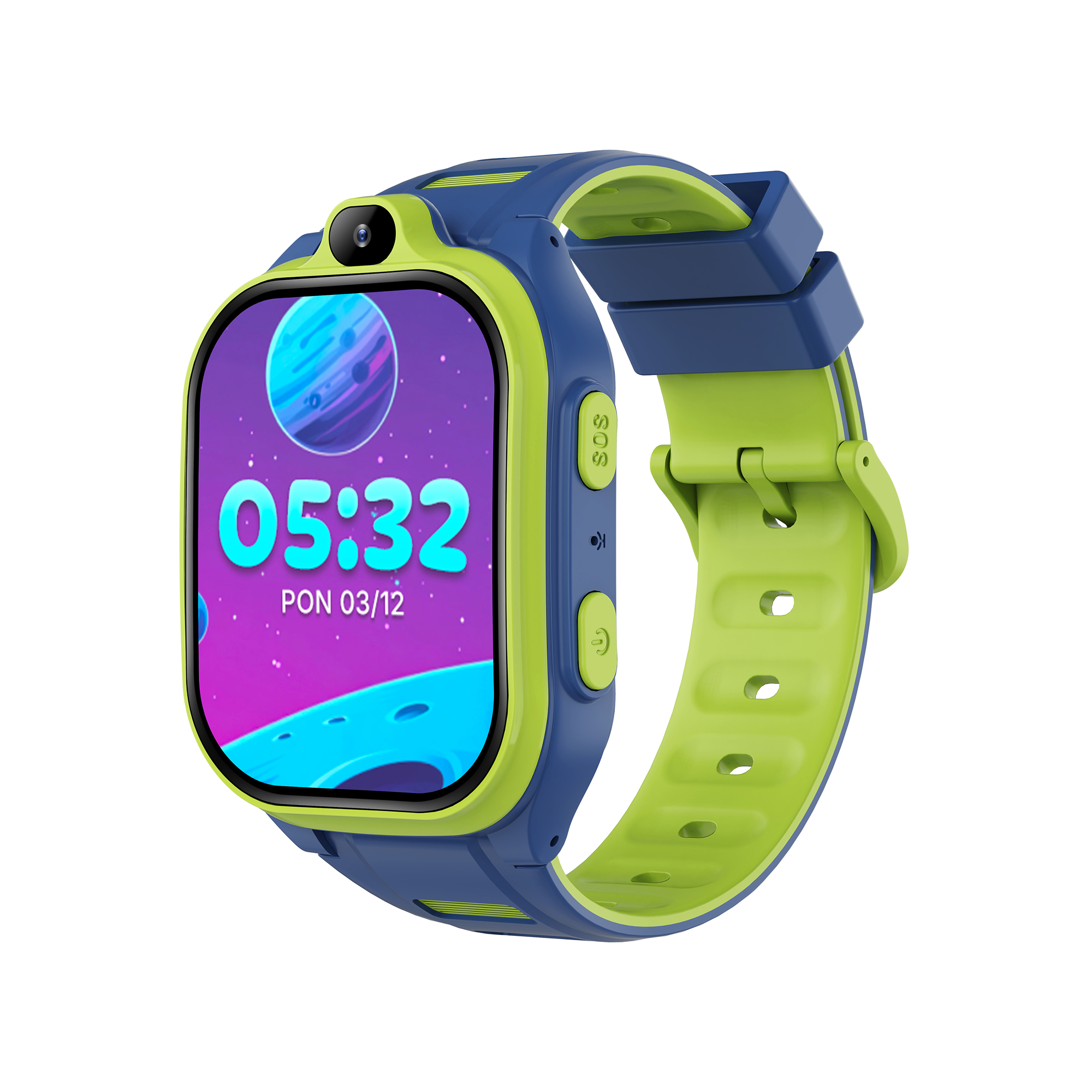 Forever viedpulkstenis GPS WiFi 4G Kids Boost KW-530 zils