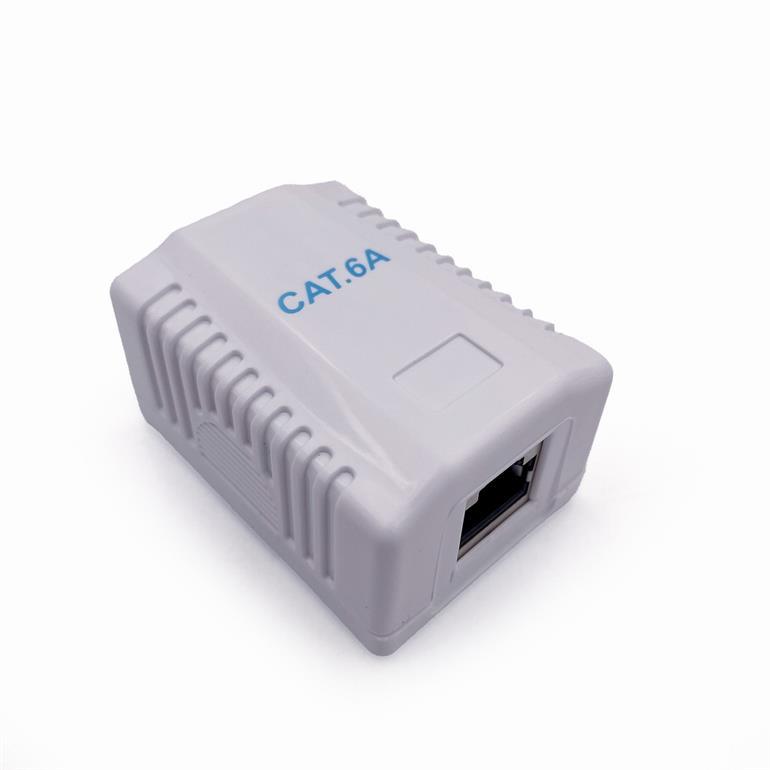 Kabeļa montāžas kastīte Cat6a FTP/NCAC-1F6A-01 GEMBIRD