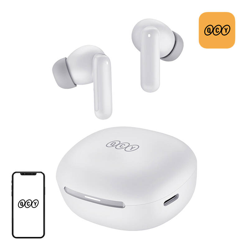 TWS QCY MeloBuds HT16 Austiņas (baltas)