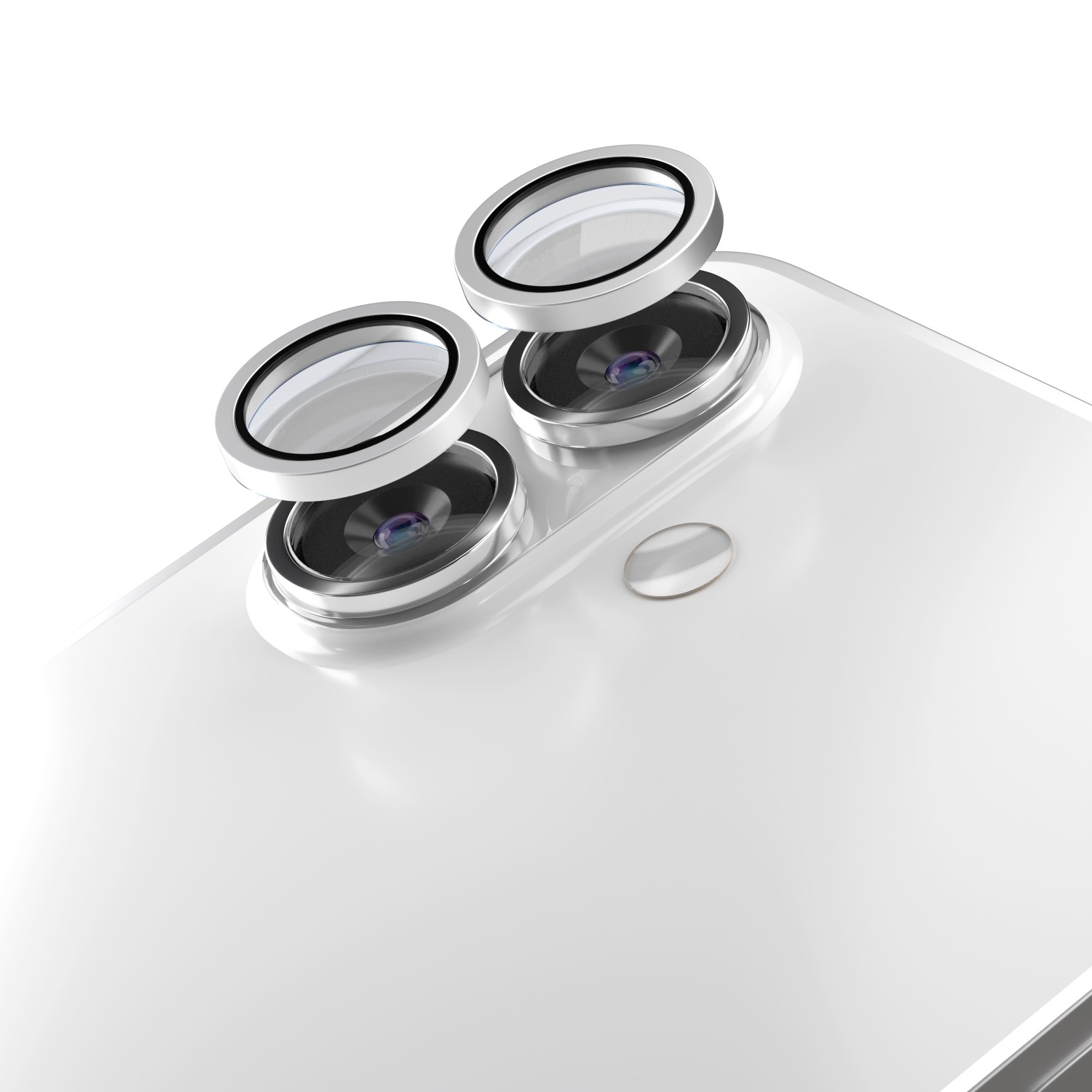 Etteri camera lens protector for iPhone 17 balts