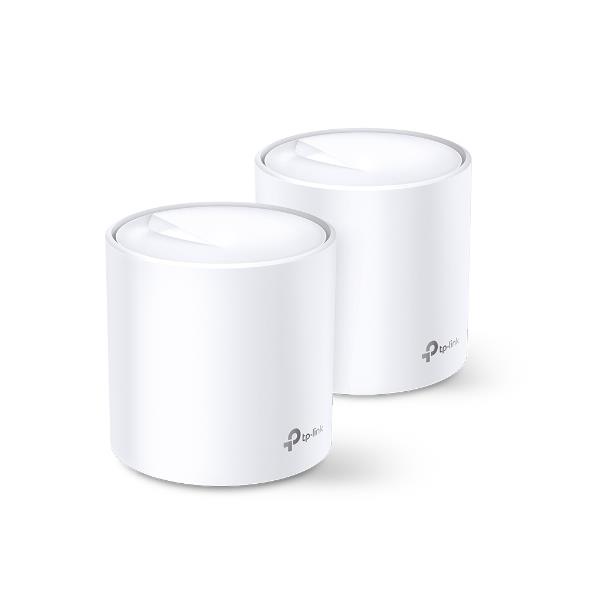 Bezvadu maršrutētājs TP-LINK Deco X20 2-pack 1800 Mbps Mesh Wi-Fi 6