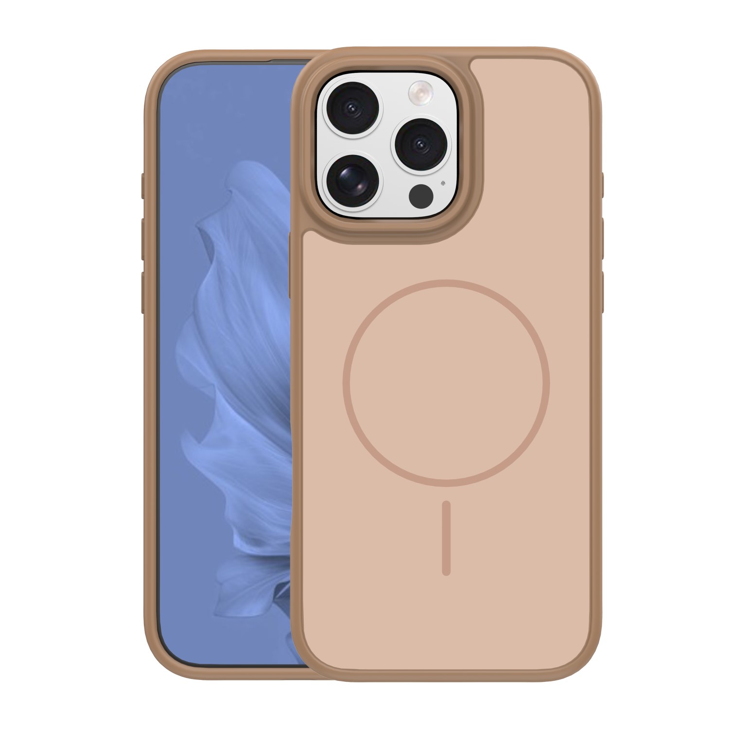 Frame Thin Mag maciņš for iPhone 16 Pro Max 6,9" brūns