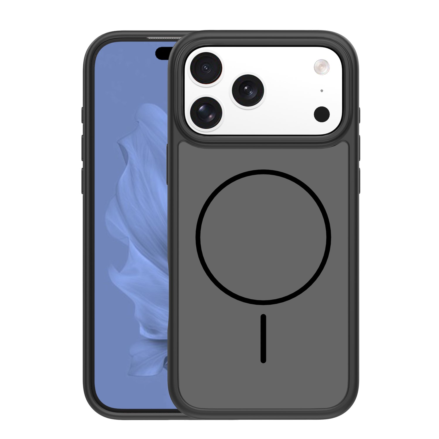 Frame Thin Mag maciņš iPhone 17 Pro 6,3" / 18 Pro 6,3", melns