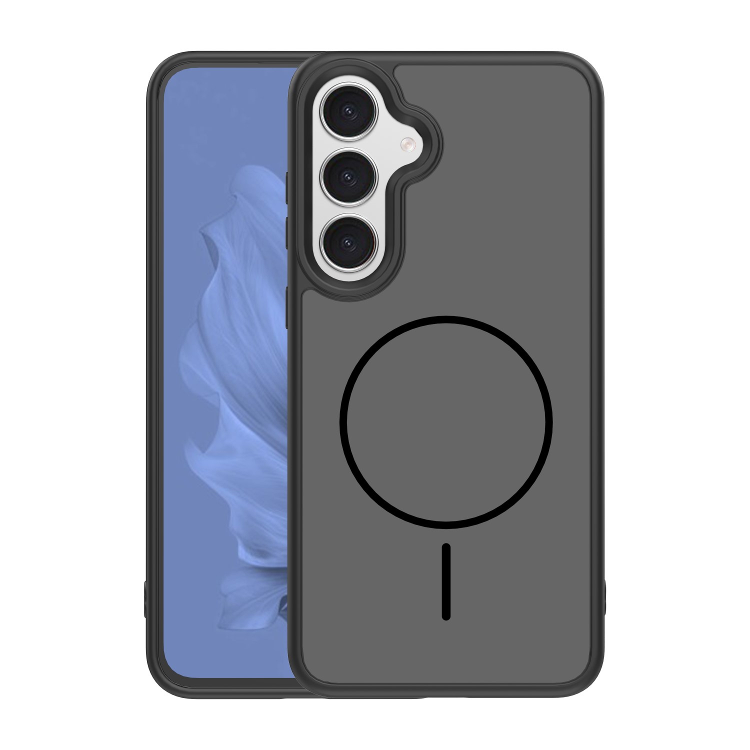 Frame Thin Mag maciņš for Samsung Galaxy S25 FE melns