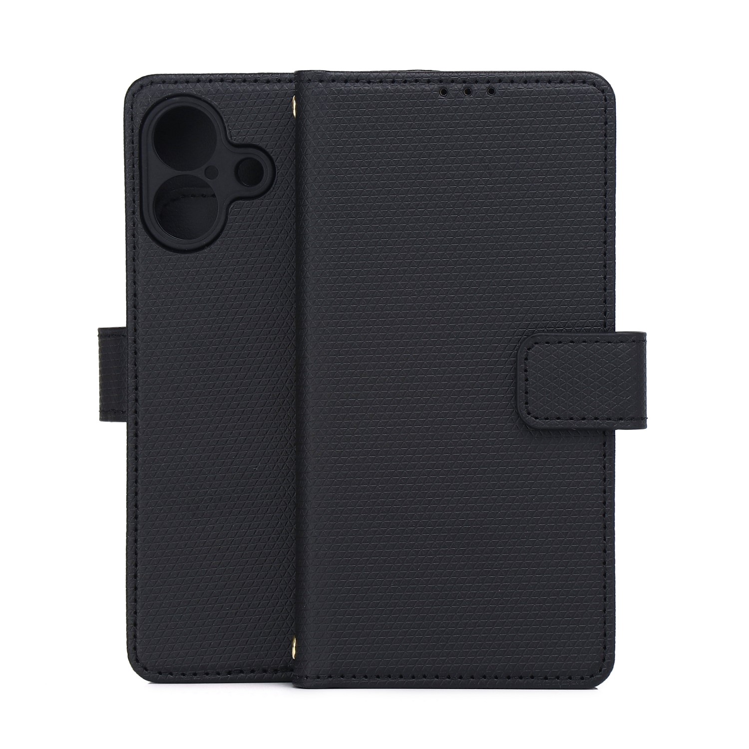 Viedais Triangle maciņš for iPhone 17 6,3" melns