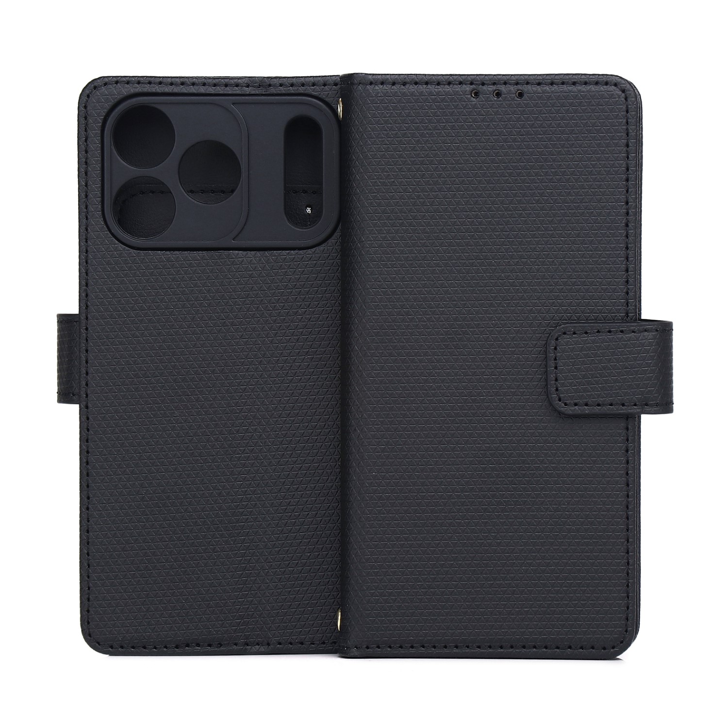 Viedais Triangle maciņš for iPhone 17 Pro 6,3" melns
