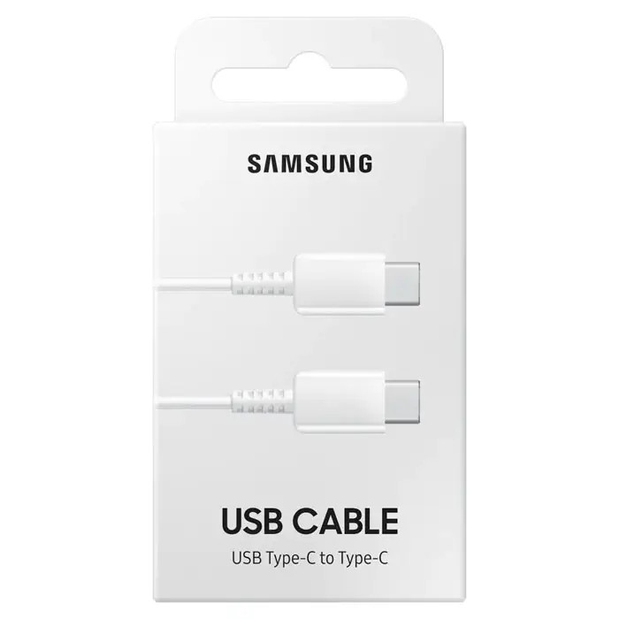 DA705BWE charging cable Type-C to Type-C, 1 m White