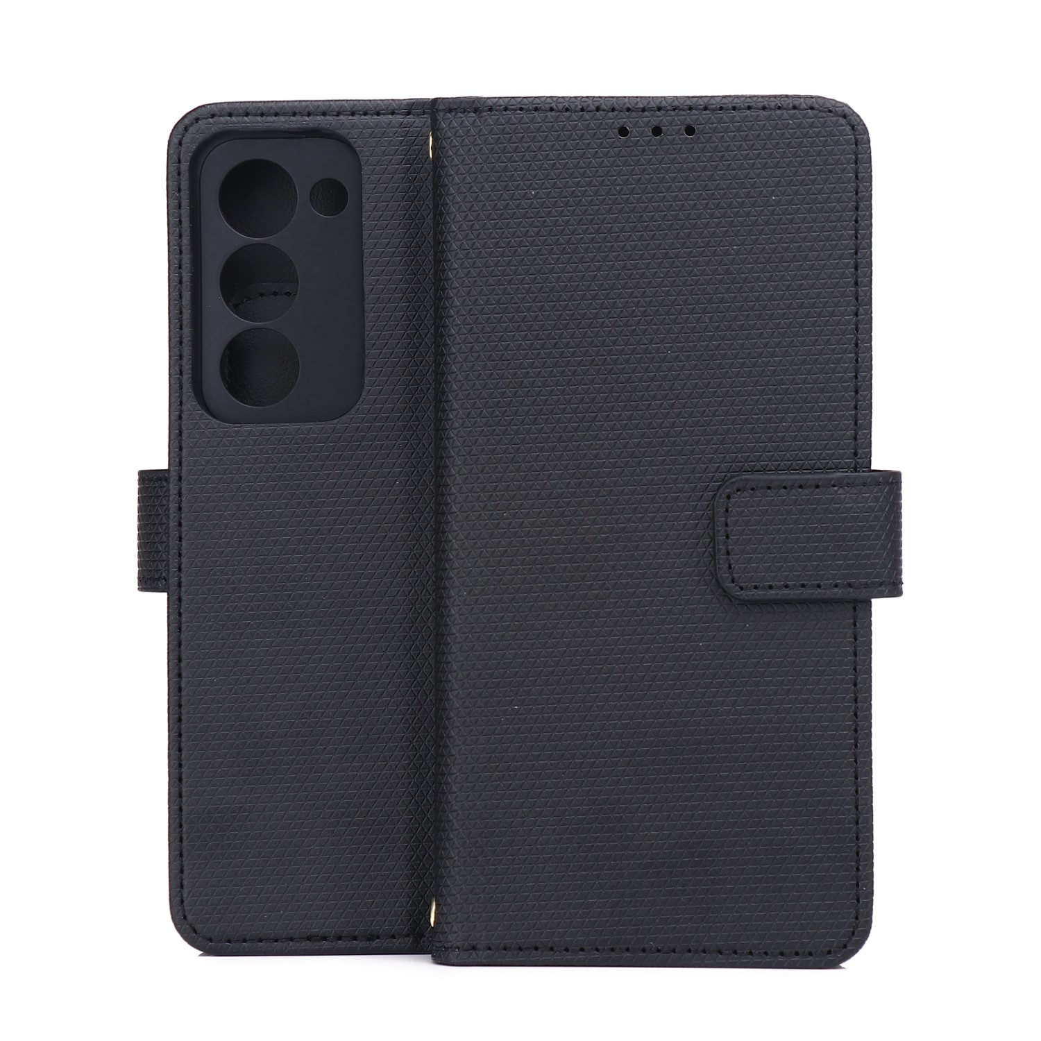 Viedais Triangle maciņš for Oppo A5 5G melns