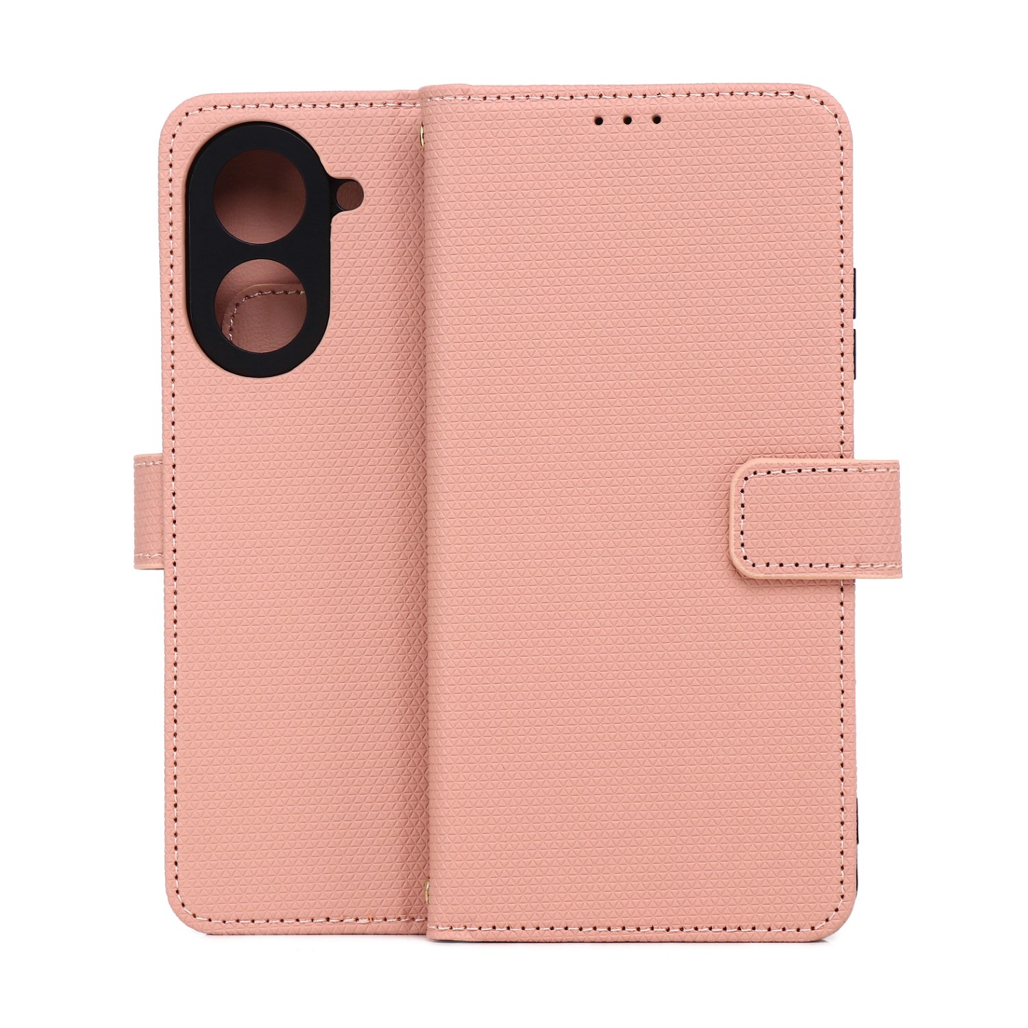 Viedais Triangle maciņš for Oppo A5 5G rozā