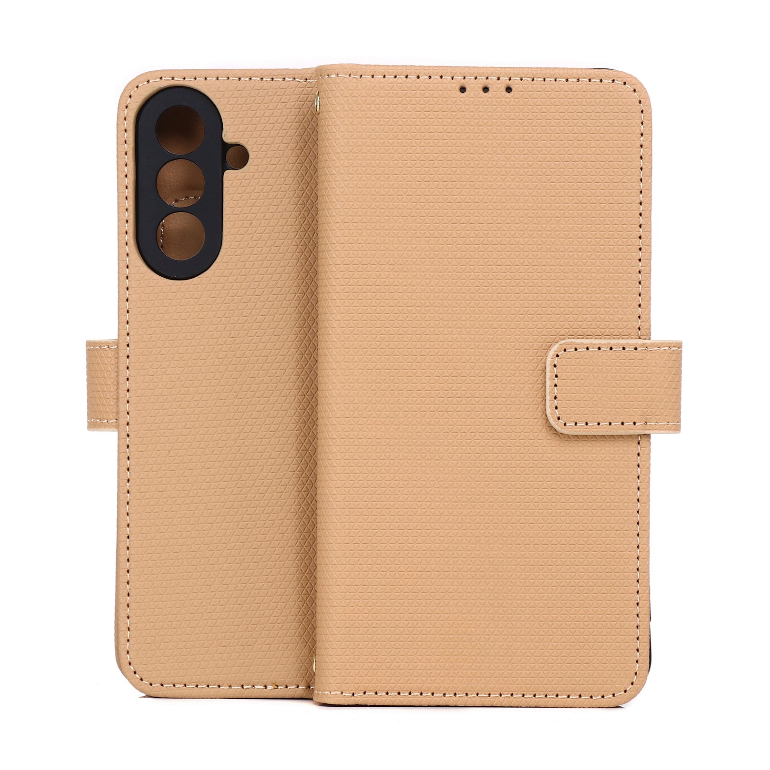 Smart Triangle maciņš Samsung Galaxy A17 4G / A17 5G / A26 5G brūns