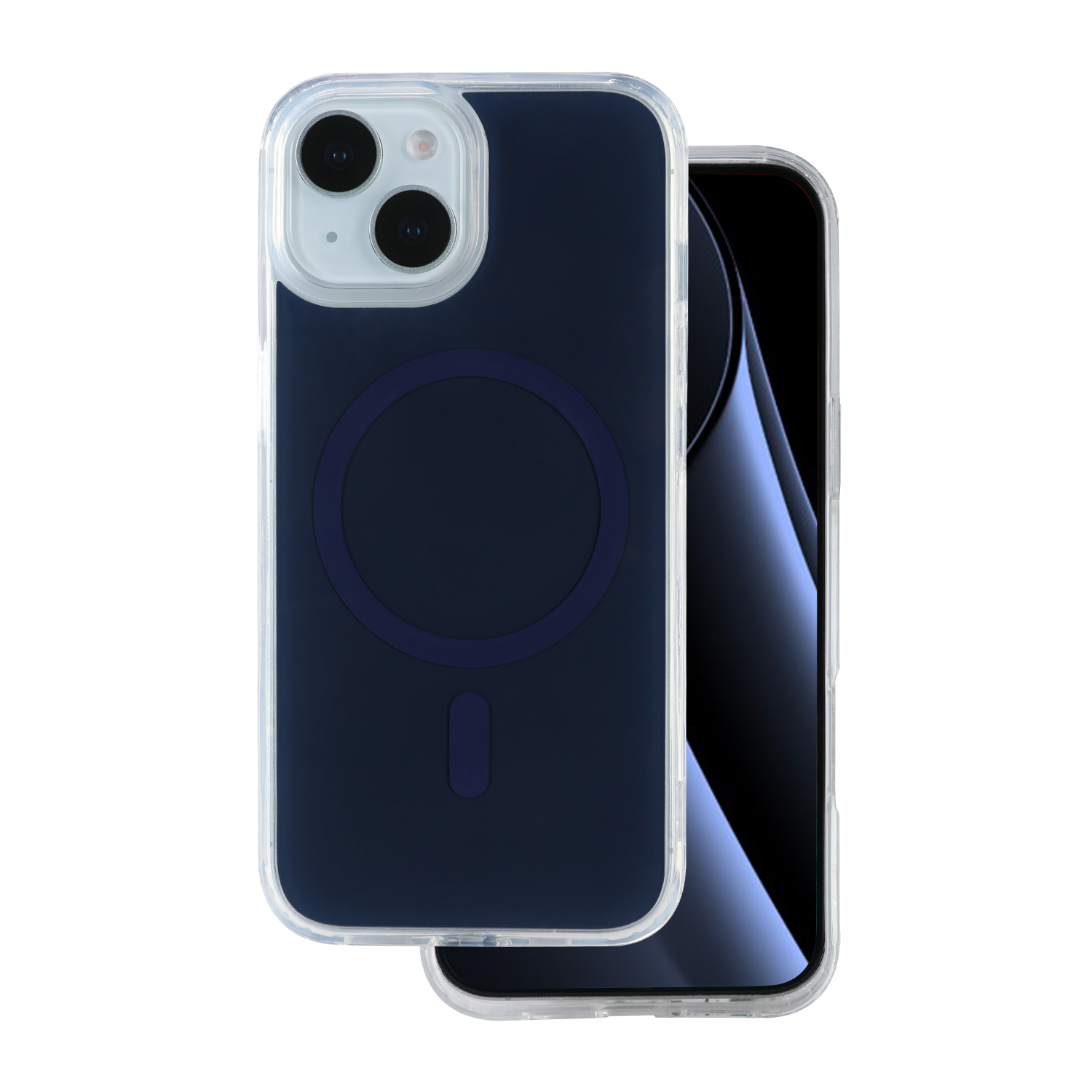 Lowkey Mag for iPhone 15 6,1" tumši zils