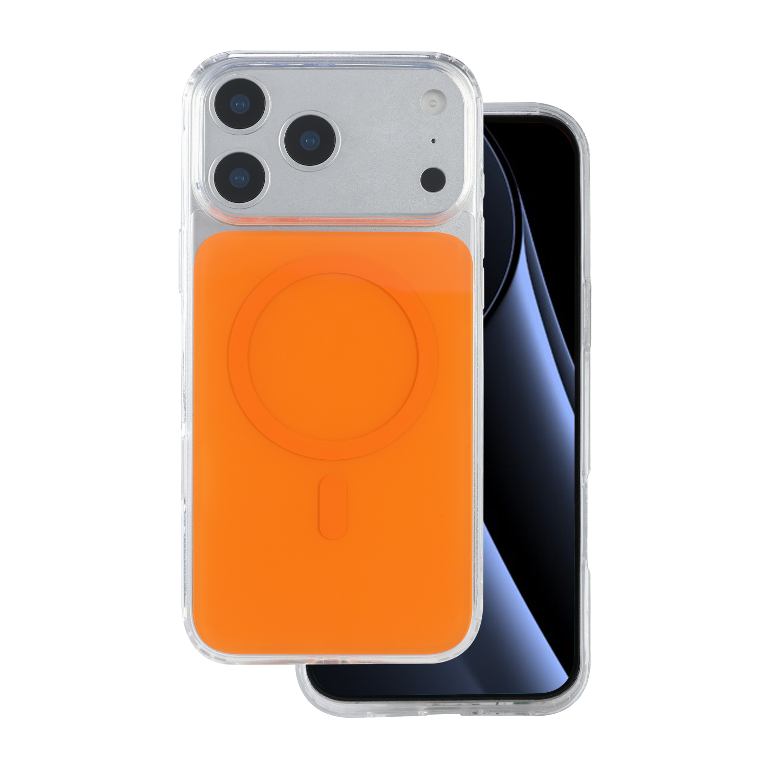 Lowkey Mag for iPhone 17 Pro Max 6,9" oranžs