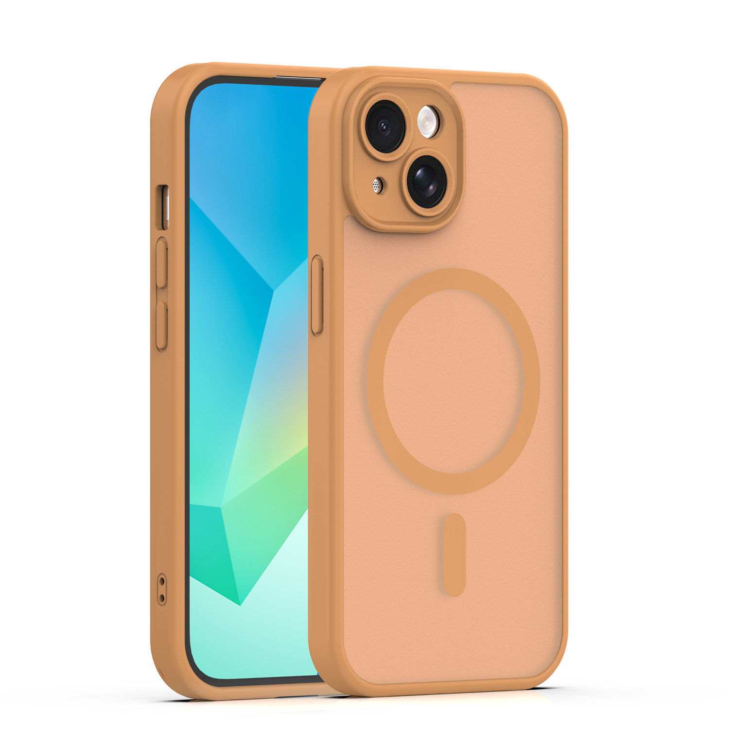 Mag Matt maciņš iPhone 13 6,1" brūns