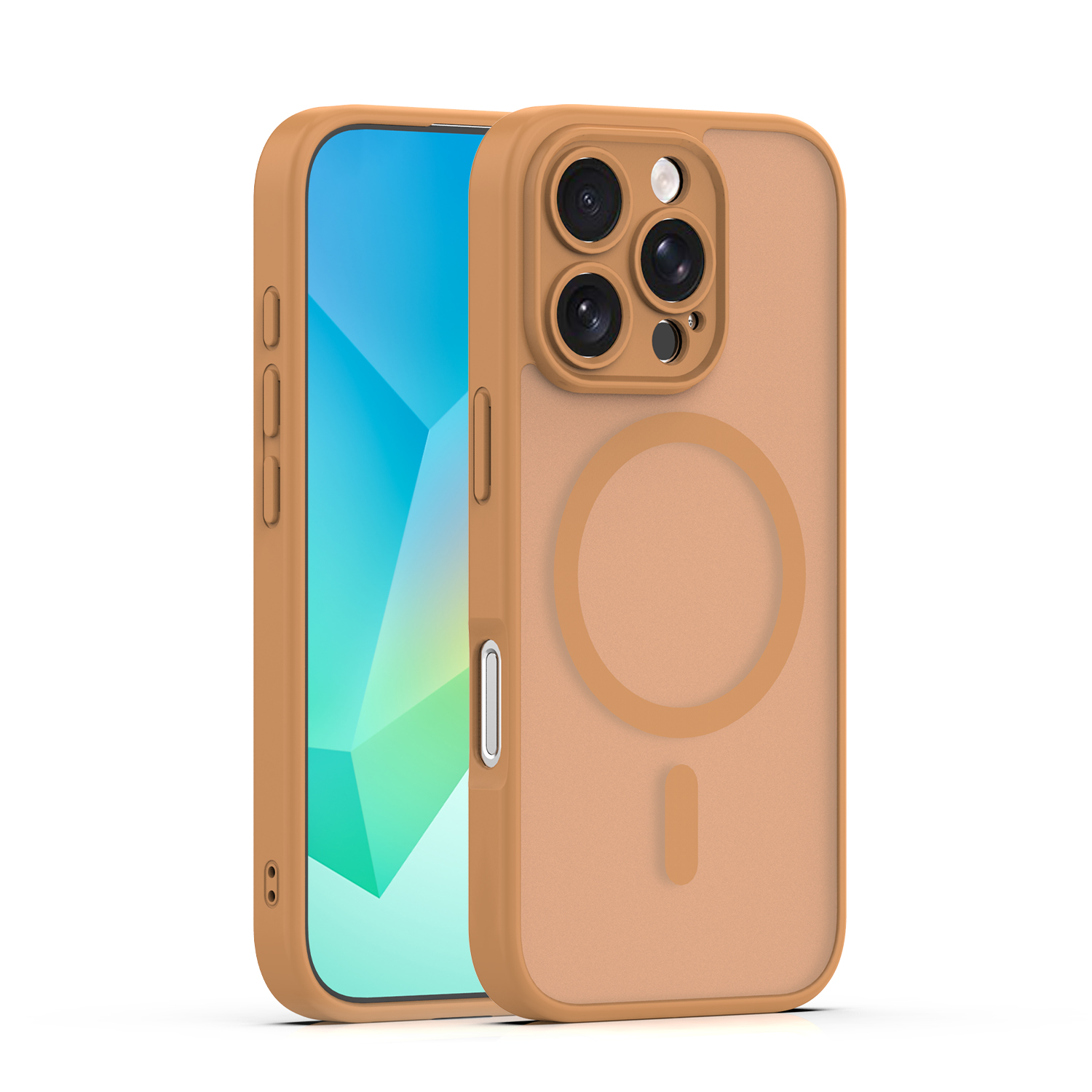 Mag Matt maciņš iPhone 16 Pro Max 6,9" brūns