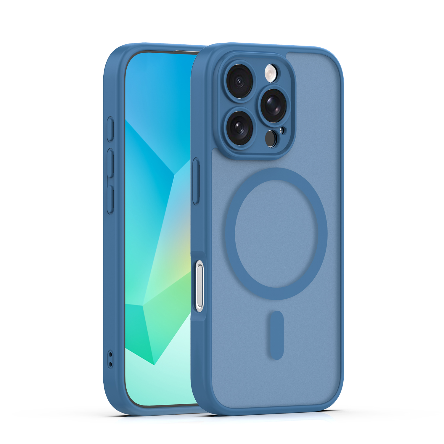 Mag Matt maciņš iPhone 16 Pro Max 6,9" tumši zils