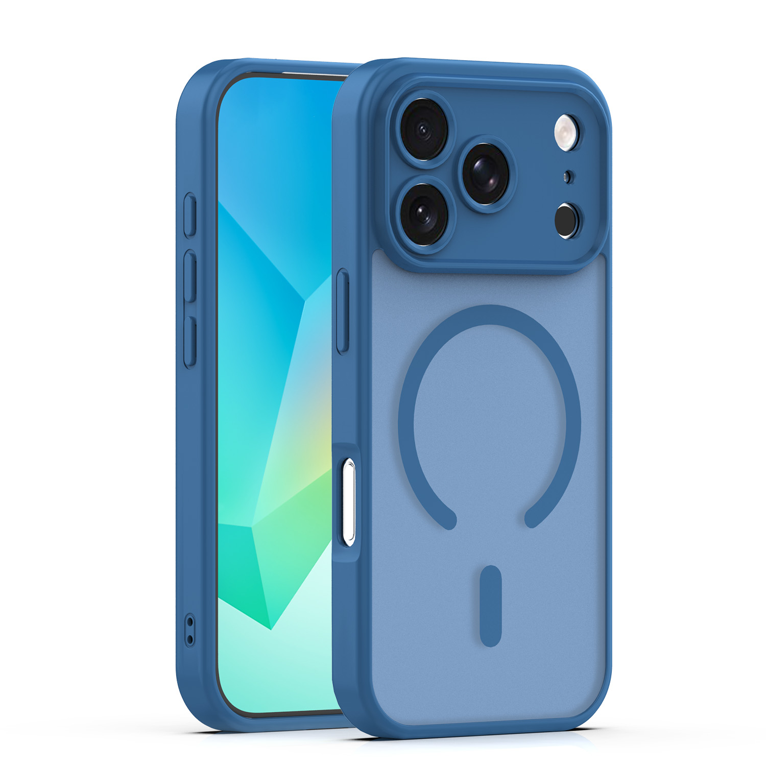 Mag Matt maciņš iPhone 17 Pro Max 6,9'' tumši zils