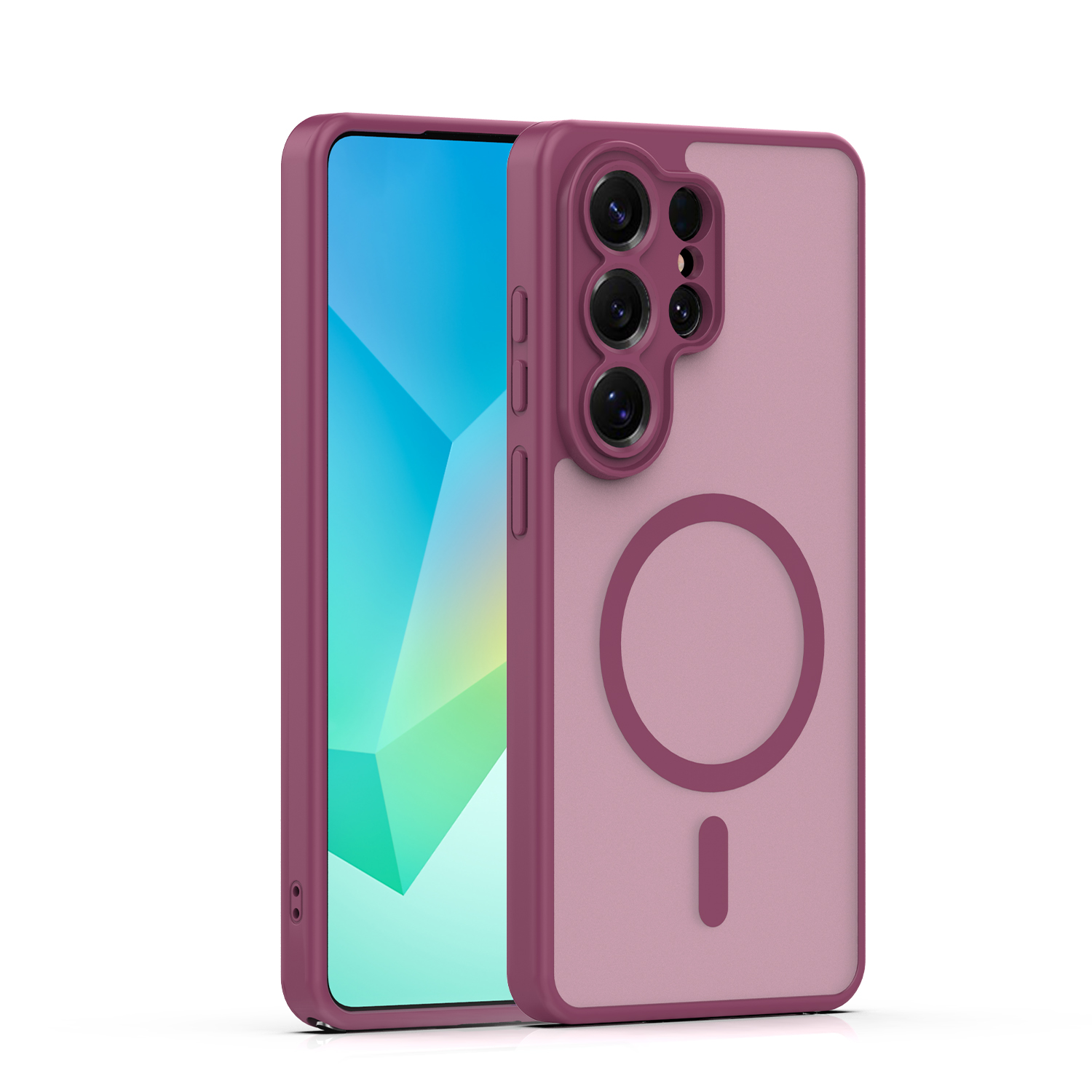 Mag Matt maciņš Samsung Galaxy S25 Ultra bordo