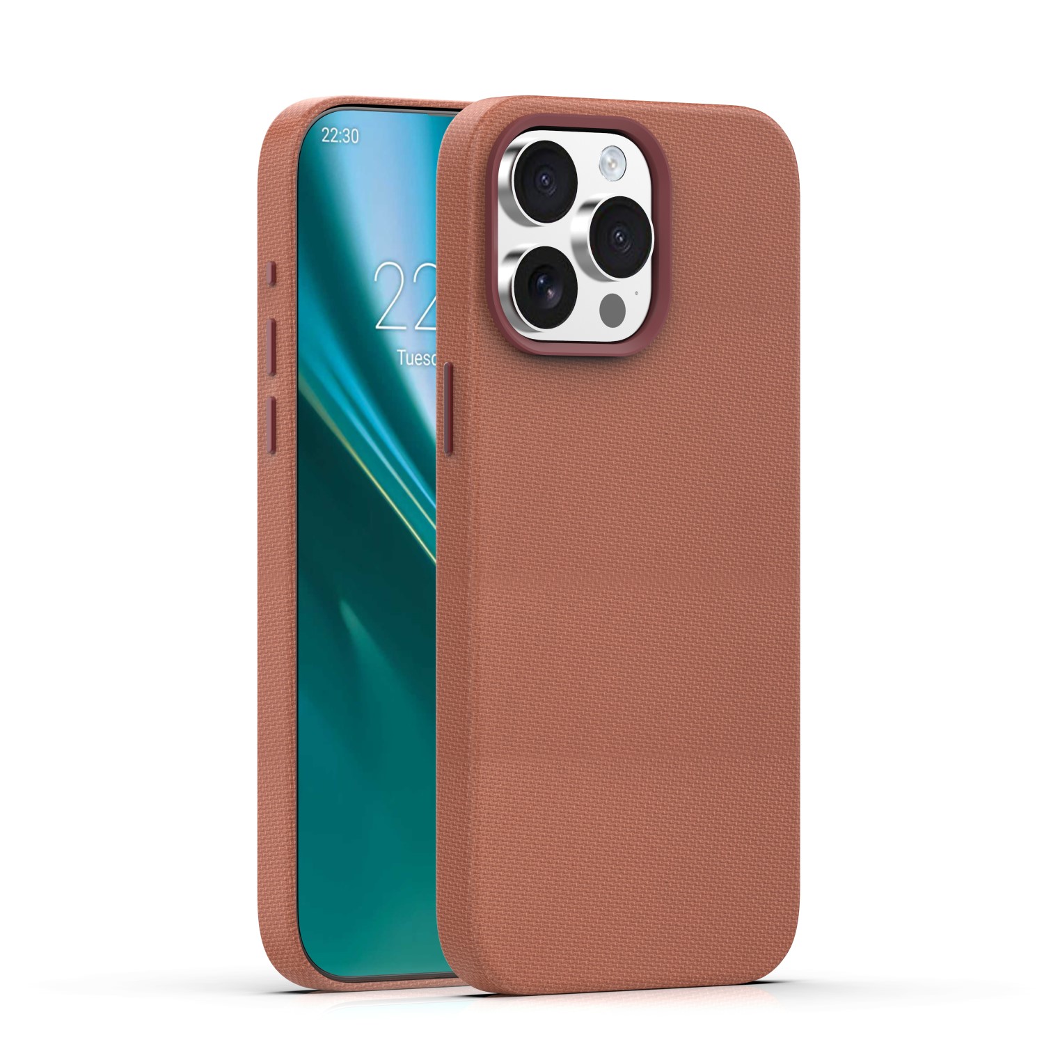 Etteri Elegant Mag case for iPhone 15 Pro 6,1" brown