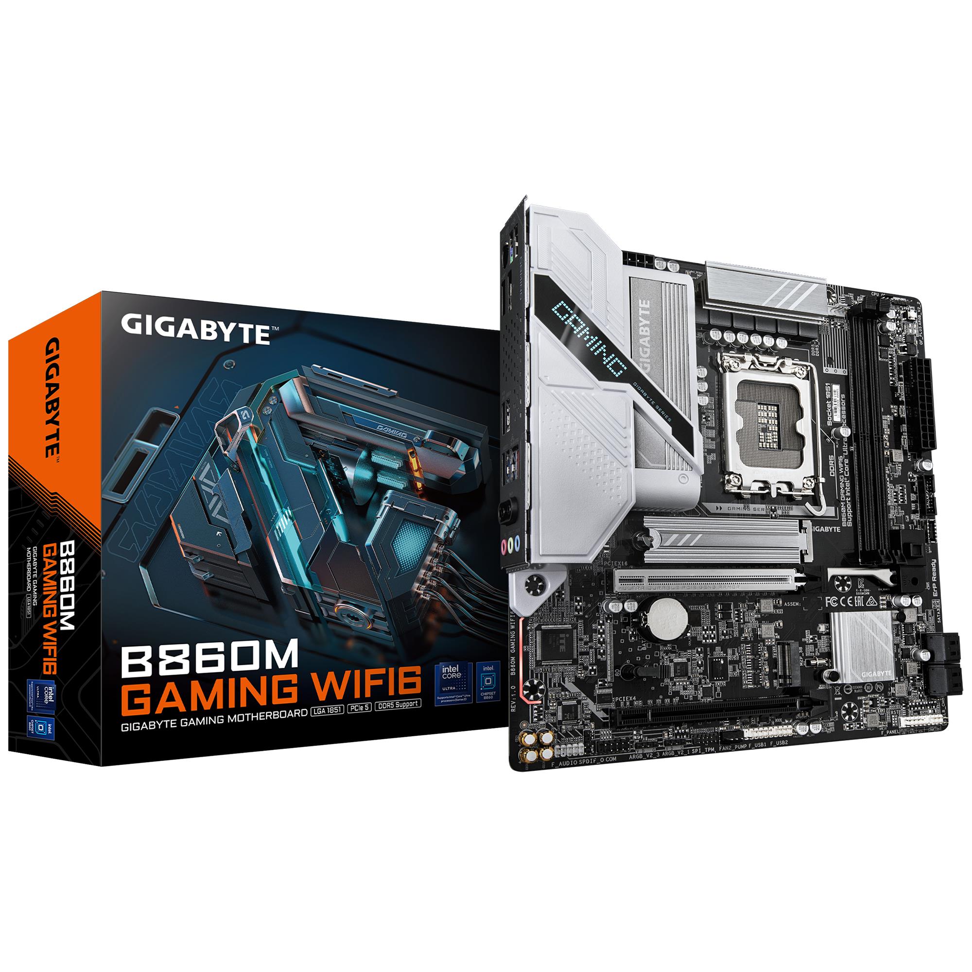 GIGABYTE B860M GAMING WIFI6 LGA1851 mātesplate