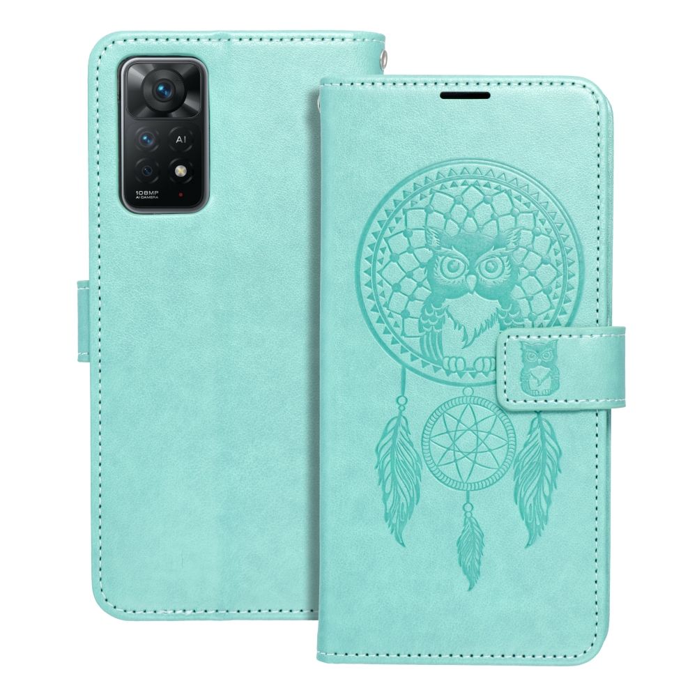 Flip case for Xiaomi Redmi NOTE 11 / 11S Mezzo Book dreamcatcher green