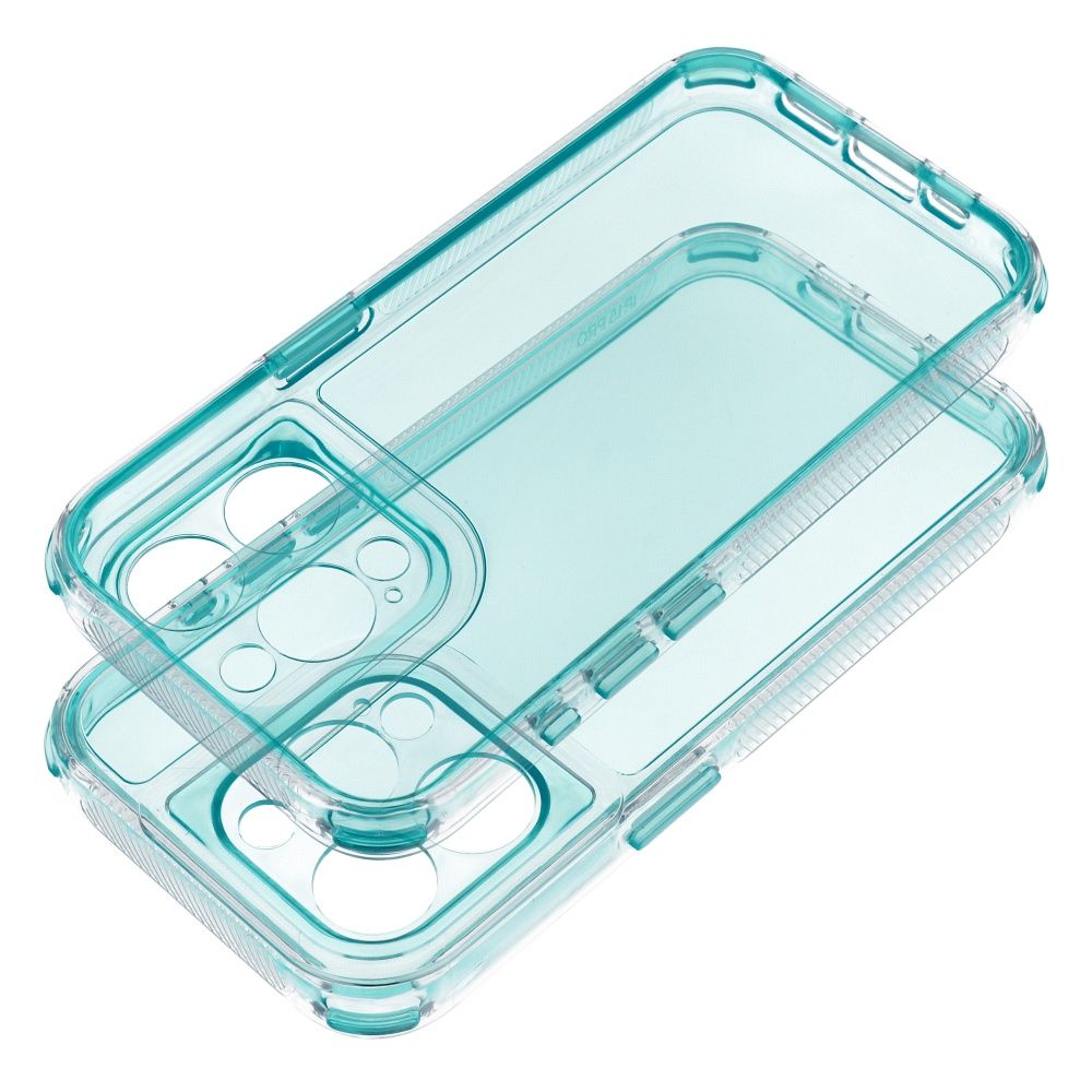 MATRIX CLEAR viedtālruņa apvalks IPHONE 14 mentola zaļš