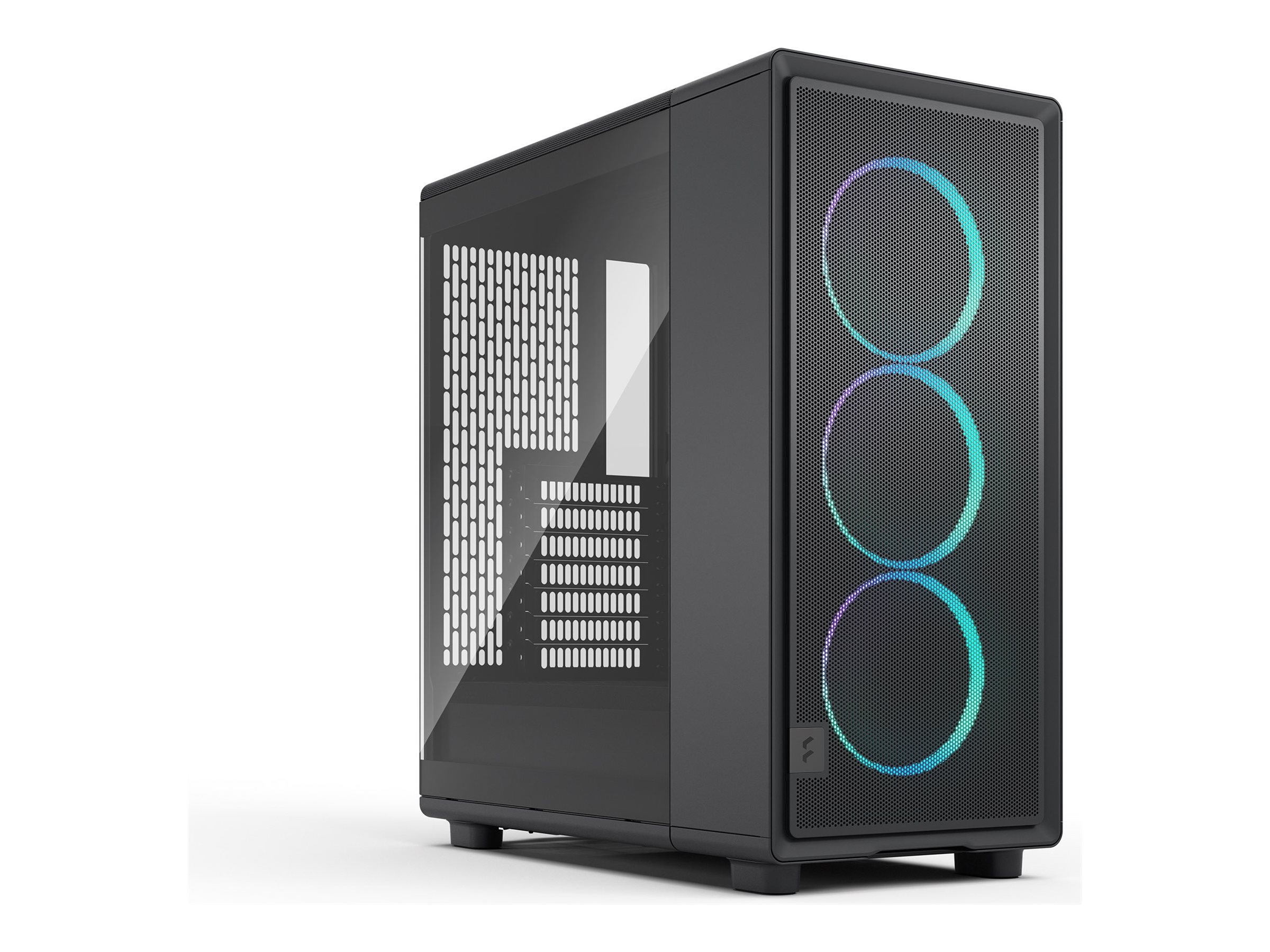 Fractal Design Epoch melns TG RGB Light korpuss