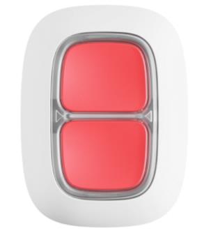 Ajax bezvadu dubultā poga DoubleButton balta