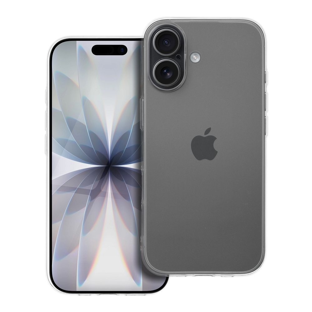 Caurspīdīgs 2 mm viedtālruņa apvalks IPHONE 17 (ar kameras aizsardzību)